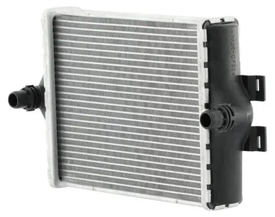 Image de Radiateur de refroidissement moteur, ailettes soudées, 185 x 154 mm, HELLA, pour BMW Série 1, entre autres