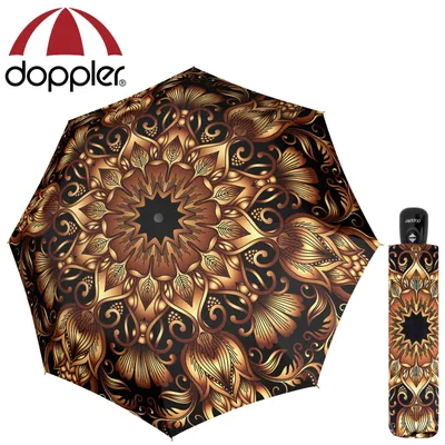 Produktbild von doppler Regenschirm Taschenschirm Fiber Magic Auf Zu Automatik Witrage Satin