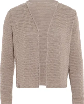 Produktbild von Knit Factory Isa Kurze Strickjacke - Leinen - 40/42