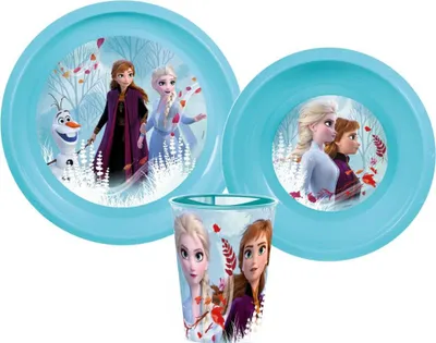 Produktbild von Disney Blue Forest Geschirrset, Plastikset