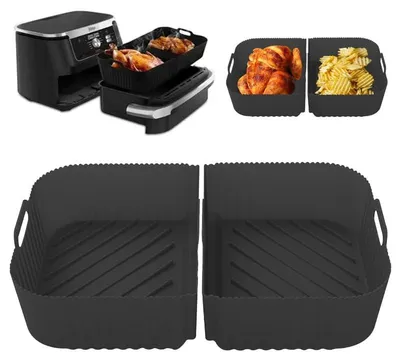 Obrázok produktu pre Silikónové príslušenstvo 2 v 1 pre fritézu – vhodné pre model Ninja AF500
