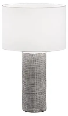 Obrázok produktu pre Perenz - keramická stolná lampa, sivá, Ø32 H53 cm, E27 max. 60 W - bez žiarovky