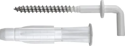 Obrázok produktu pre TOX 051 701 121, Súprava skrutiek a hmoždiniek, Betón, Kov, Plast, Šedá, 8 mm, 51 mm