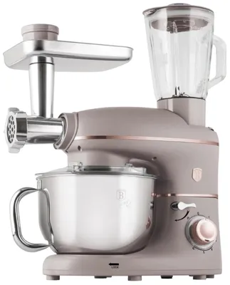 Produktbild von BerlingerHaus Multifunktionale Küchenmaschine Taupe - 4-in-1 - 1500W
