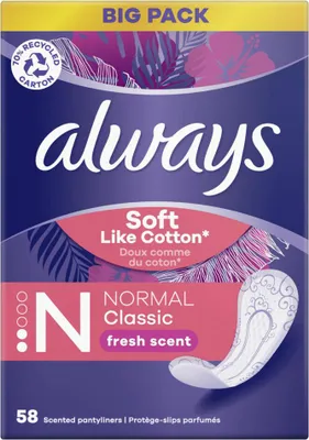 Produktbild von Always - Slipeinlagen - Normal - Frisch - Vorteilspackung - 1 Stück
