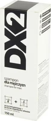 Produktbild von DX2 Shampoo für Männer Shampoo gegen Schuppen und Haarausfall 150ml