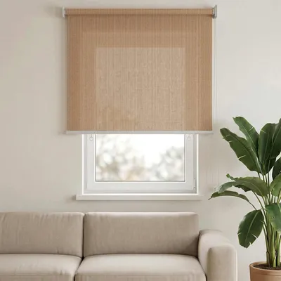 Obrázek produktu pro Maison Exclusive – Venkovní roleta, rozměry 65 cm (šířka) x 230 cm (výška), barva béžová