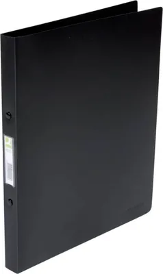 Produktbild von Zakladač 4-krúžkový Q-CONNECT celoplastový 1,6cm transparentný čierny