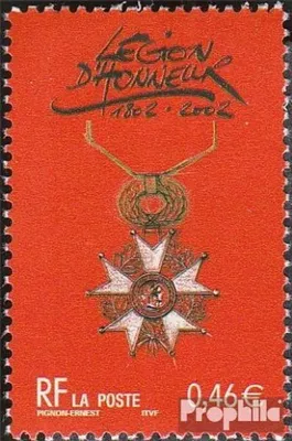 Produktbild von Briefmarken Frankreich 2002 Mi 3627 (kompl.Ausg.) postfrisch Ehrenlegion