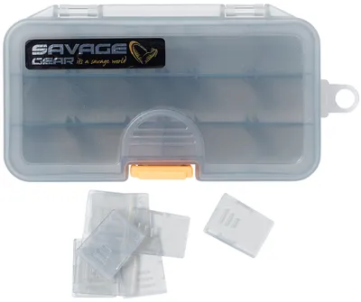 Produktbild von Savage Gear 13,8x7,7x3,1cm Lurebox 1B Smoke - Kunstköderbox