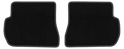 Zdjęcie produktu dla Dywaniki samochodowe welurowe tylne do: Ford Fiesta MK6 (2002-2010, hatchback) czarne, dopasowane
