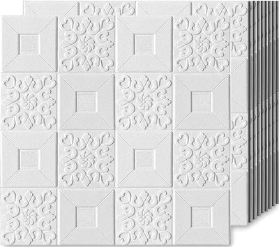 Produktbild von 3D-Tapete 35cm Wandverkleidung Ziegel Tapete Wasserdicht 6 St