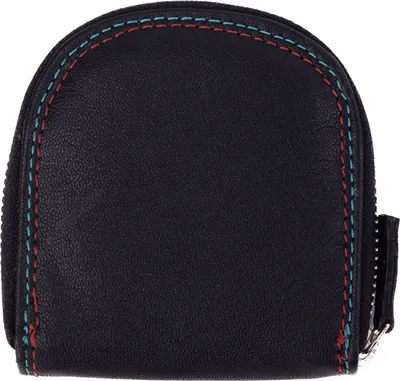 Zdjęcie produktu dla Skórzany mini portfel 363 Czarny