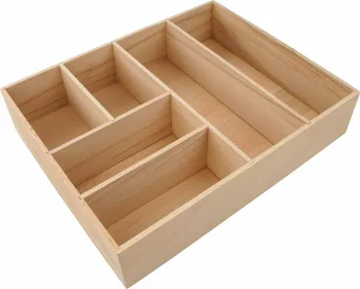 Produktbild von Fackelmann Schubkasten Einsatz Breite 26 cm Buchenholz