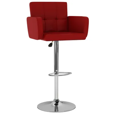 Produktbild von vidaXL Barhocker 2 Stk. Weinrot Kunstleder