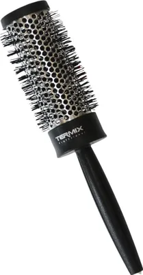 A professional hairbrush against a white background.