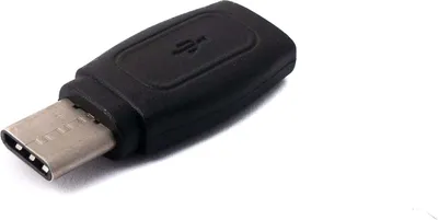 Produktbild von SYSTEM-S USB 3.1 Adapter Typ C Buchse zu Stecker Kabel in Schwarz
