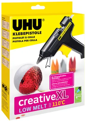 Zdjęcie produktu dla Niskotemperaturowy pistolet do kleju UHU Low Melt Creative XL