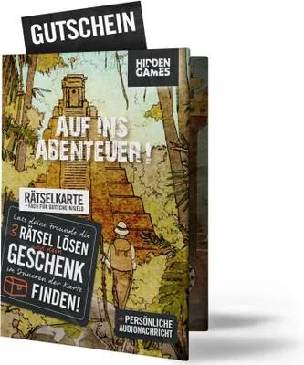 Produktbild von Hidden Games: Die Schatzsuche Rätselkarte