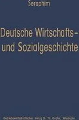 Obrázok produktu pre Deutsche Wirtschafts- und Sozialgeschichte