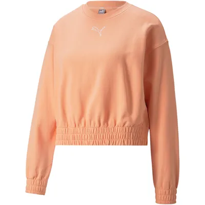 Produktbild von PUMA HER Crew Sweatshirt Damen peach pink L