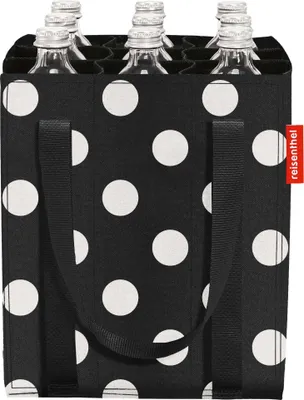 Produktbild von reisenthel bottlebag dots white