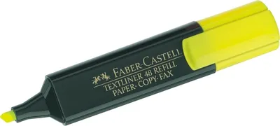 Immagine prodotto di Faber-Castell 154807 evidenziatore 1 pz Punta smussata Giallo