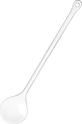 Zdjęcie produktu dla WACA Rundlöffel PBT 31 cm weiß 5 Stück Verkaufseinheit 123409 4009085212724