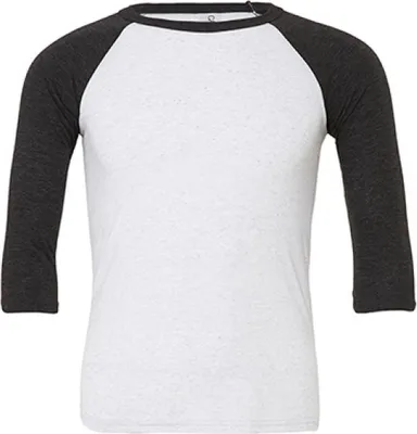 Produktbild von Canvas Uni 3 / 4 Sleeve Baseball T-Shirt