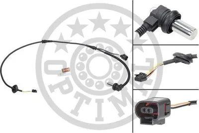 Produktbild von OPTIMAL ABS Sensor Raddrehzahl Hinten Links für AUDI Allroad (4BH, C5) 06-S147