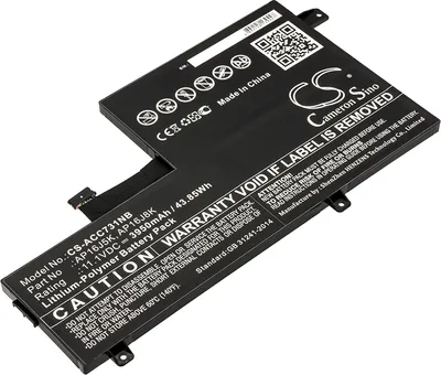 Produktbild von TECHTEK Laptop Akkus Kompatibel mit [Acer] C731, C731-C78G, C731-C7P9, C731-C7UZ, C731-C8LF-CA, C731-C8VE, Chromebook 11 C731, Chromebook 11 C731-C5H