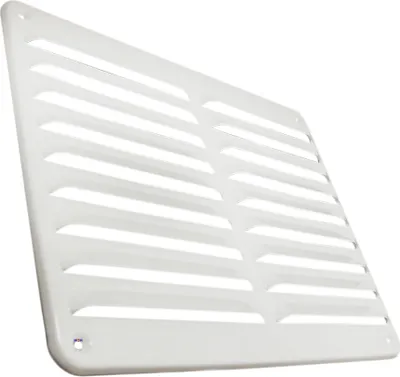Produktbild von Lüftungsgitter LG-2520 W Lamellengitter Alu Weiß PVD 245 x195 Zuluft Abluftgitter