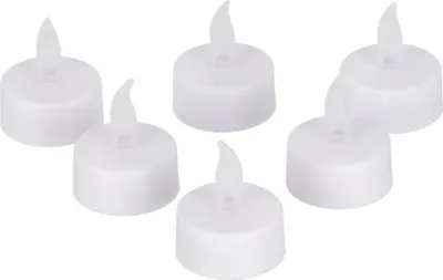 Zdjęcie produktu dla Daily Home Świeczki LED 3,8 cm 6 sztuk białe