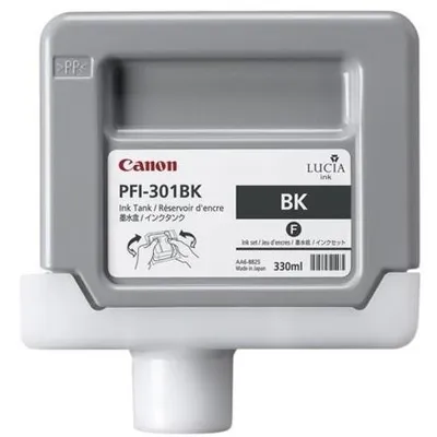 Obrázek produktu pro Canon PFI-301BK, Černá, Inkoust na pigmentové bázi, 330 ml, 1 kusů