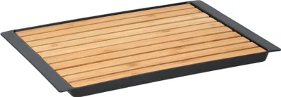 Produktbild von Steckbrett mit Krümelschublade - Bambus - 38x27x2cm