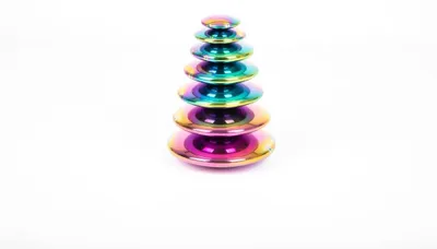 Image de TickiT jouets sensoriels boutons réfléchissants - 7 pièces de couleur