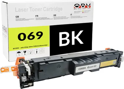 Produktbild von OBV Kompatibel, mit Chip ohne Füllstandsanzeige 069 5094C002 Toner passend für Canon LBP-673Cdw LBP-674 MF753 MF756 MF751 MF752Cdw MF754Cdw ohne Füllstandsanzeige - schwarz 2100 Seiten