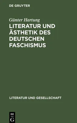 Produktbild von Literatur und Ästhetik des deutschen Faschismus