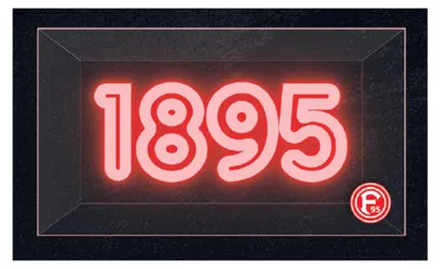 Produktbild von Fortuna Düsseldorf LED-Box "1895"