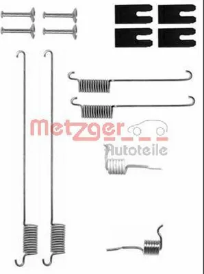 Zdjęcie produktu dla Zestaw akcesoriów szczęk hamulcowych METZGER do LAND ROVER FREELANDER