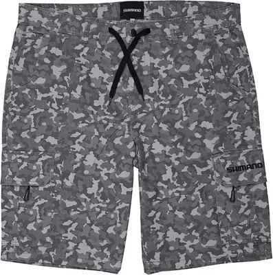 Produktbild von SHIMANO Cargo-Shorts, M, grau-camouflage, SHCSGCAM