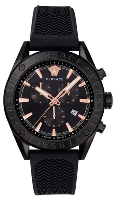 Zdjęcie produktu dla Versace męski zegarek na rękę chronograf V-Chrono VEHB00419 silikon