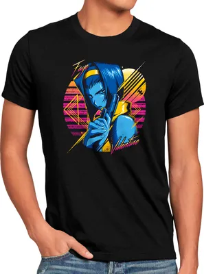 Produktbild von style3 Faye Valentine Herren T-Shirt bebop anime manga swordfish