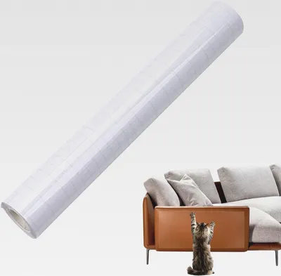 Produktbild von Couch Kratzschutz Für Katzen,Kratzfester Sofaschutz Für Katzen | Klare Schutzfolie Selbstklebend Für Ecken - Für Sofa Bett Tür Indoor