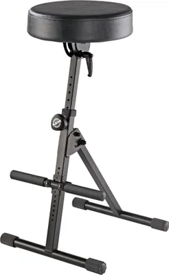 Produktbild von König & Meyer 14060-000-55, Musikerhocker, Schwarz, Kunstleder, Schwarz, 645 - 925 mm, 6,16 kg