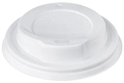 Produktbild von 200x Domdeckel weiß für Pappbecher COFFEE TO GO mit 80mm Ø