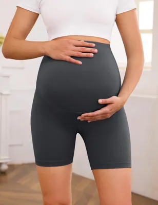 Obrázok produktu pre Tehotenské legíny 13 cm, veľkosť M, čierna, na jogu