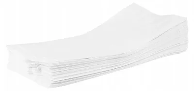 Produktbild von Allbag Papiertüten Faltenbeutel weiß 21x12x6cm 100 Stück