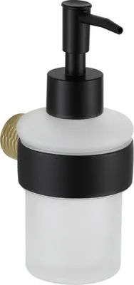 Obrázok produktu pre Mexen Base dávkovač mydla, Čierna/Zlatá - 70882388-57