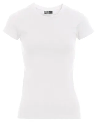 Image de Promodoro - T-shirt pour femmes, coupe étroite LT2742 (XXL) (blanc)